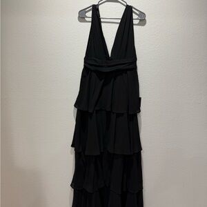 Lulu's Black tiered Dress